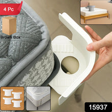 Plastic Bed Sheet Holders for Mattress (4 Pc Set) - justgrabit.in | Just Grab It