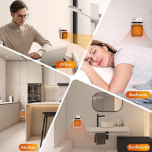 600W Wall - Mounted Plug - In Room Heater (1 Pc / With Conveter) - justgrabit.in | Just Grab It