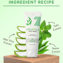 Zequz Neem & Tulsi Face Wash - (1 Pc / 100 ML) - justgrabit.in | Just Grab It