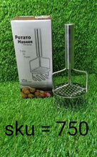 Stainless Steel Hand Masher (Mash for Dal / Vegetable / Potato / Baby Food / pav bhaji) - Justgrabit Inc.