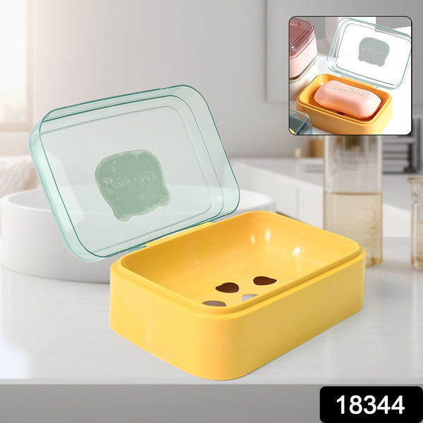 Plastic Soap Dish, Plastic Self Draining Soap Holder ,Sabudani (1 Pc / Mix Color) - justgrabit.in | Just Grab It