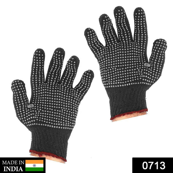 Cotton Polyester Mens Work Gloves - Justgrabit Inc.