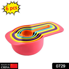 Plastic Measuring Spoons for Kitchen (6 pack) - Justgrabit Inc.