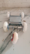Heavy - Duty Motorcycle Front Wheel Parking Roller Stand (1 Pc) - justgrabit.in | Just Grab It