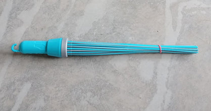 Plastic Hard Bristle Broom for Bathroom Floor Cleaning – Wet & Dry Scrubbing - justgrabit.in | Just Grab It