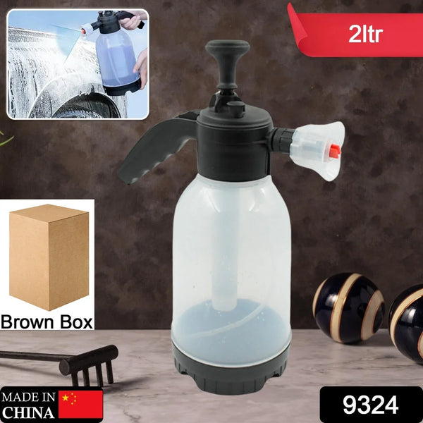 Pressure Sprayer 2 Litres Garden Sprayer Hand Pump Sprayer Foam Sprayer Watering Bottle for Indoor Plants Cleaning Outdoor Garden (2 Ltr.) - Justgrabit Inc.