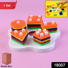 Geometric Stacking Sorter Puzzle Toy - justgrabit.in | Just Grab It