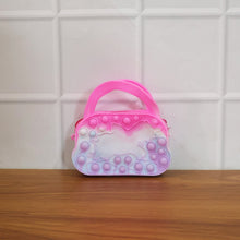Silicone Pop It Coin Purse with Zipper and Handle (1 Pc) - justgrabit.in | Just Grab It