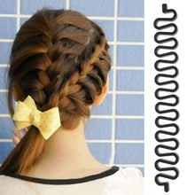 Fishbone Bun Maker widely used by women’s for making their hair looks like a fish tail and all and it used in many kinds of places like household, parlours etc., Hair accessories - Justgrabit Inc.