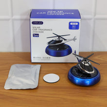 Solar Helicopter Car Dashboard Air Freshener Rotating Perfume Decor - justgrabit.in | Just Grab It