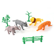 TTG Small Wild Animal Toy Set for Kids (Pack of 4 Animals) - Justgrabit Inc.