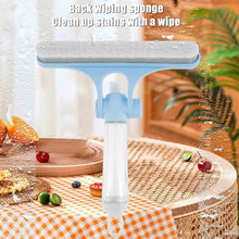 4 in 1 Multifunctional Glass Scraper, Window Glass Wiper with Watering Can, Silicon Cleaning Squeegee with Two Brush Heads, Practical Squeegee for Shower Doors, Windows, Tiles and Car Glass - Justgrabit Inc.