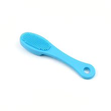 Silicone Makeup cleaning tool, finger wash Face Scrubber Facial Cleansing Brush (1 Pc / Mix Color) - justgrabit.in | Just Grab It