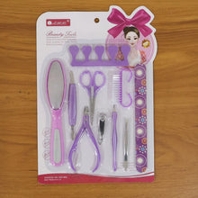 Personal Grooming Manicure & Pedicure Nail Care Tool Set (10 Pc Set) - justgrabit.in | Just Grab It