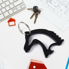 Metal Horse Face Shaped Keychain (1 Pc) - justgrabit.in | Just Grab It