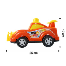 Funwoods Friction - Powered Cartoon Racing Car Toy - (1 Pc) - justgrabit.in | Just Grab It