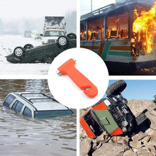 Car Safety Hammer - Emergency Rescue Tool with Window Breaker & Seatbelt Cutter - justgrabit.in | Just Grab It