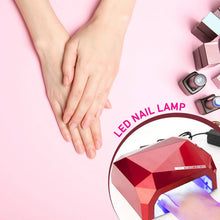 36W LED Nail Dryer, Curing Nail Polish UV Gel Diamond Shaped Nail Dryers (1 Pc) - justgrabit.in | Just Grab It