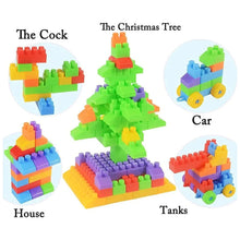 Multicolor Kids' Block Set for Fun & Learning (60 Pieces) - Justgrabit Inc.