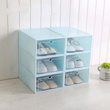3 Layer Plastic Shoes Storage Box, Stackable Shoe Storage (1 Set / 3 Layer Set) - justgrabit.in | Just Grab It