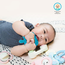 Silicone Baby Teether Pack of 1 (Mix Design & Color) - justgrabit.in | Just Grab It