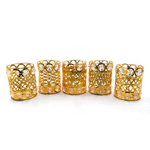 Antique Golden Jhoomer Chandelier – Diwali & Christmas Decor (1 Pc) - Justgrabit Inc.