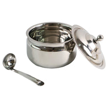Premium Stainless Steel Ghee Pot (1 Set) - justgrabit.in | Just Grab It