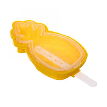 Pineapple Shape sicle Molds - Silicone Ice Candy Cream Mould, DIY Ice Kitchen tool - justgrabit.in | Just Grab It