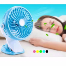 Mini USB Clip Fan widely used in summers for cool down rooms and body purposes.(Battery Not Include) - Justgrabit Inc.