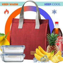 Large - Capacity Lunchbox Bag, Portable Lunch Bag, Insulation Bag (1 Pc) - Justgrabit Inc.