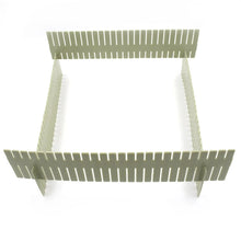 Adjustable Drawer Dividers (4 Pc Set): Organize Cabinets & Closets - justgrabit.in | Just Grab It