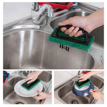 Handle Scrubber Brush widely used by all types of peoples for washing utensils and stuffs in all kinds of bathroom and kitchen places etc. - Justgrabit Inc.