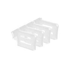 Refrigerator Internal Drawer Shelf Divider Clip (4 Pcs Set) - justgrabit.in | Just Grab It