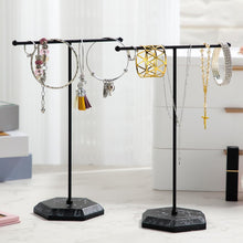 T Shape Necklace Holder Jewelry Stand (1 Pc) - justgrabit.in | Just Grab It