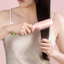 Self - Cleaning Hairbrush – Anti - Static, Detangling, Rotating Massage Comb, Hair accessories - Justgrabit Inc.