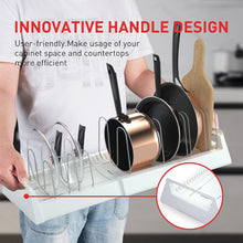 Pots and Pans Organizer Rack for Under Cabinet - justgrabit.in | Just Grab It