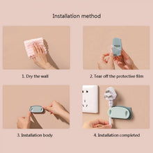 Pig Plug Wire Organizer Cable Holder Clips with Self - Adhesive Pad (4 Pcs Set) - justgrabit.in | Just Grab It