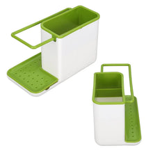 Plastic 3 - in - 1 Stand for Kitchen Sink Organizer Dispenser for Dishwasher Liquid - Justgrabit Inc.
