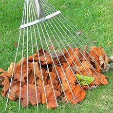 115 - 152 CM Rake for Gardening, Stainless Steel Telescopic Garden Rake for Quick Clean Up of Lawn and Yard, Adjustable Rake Claws Spacing Garden Broom with Long Handle for Clean Leaves (MOQ : - 12 pc) - Justgrabit Inc.