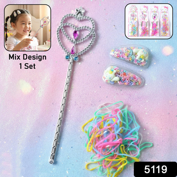 Mix Stylish Hair Accessories Kit (1 Set) - justgrabit.in | Just Grab It