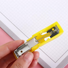 Mini Stapler Set Staples – Assorted Colors | No.10 Staplers with Pins (20 pcs Set) - justgrabit.in | Just Grab It
