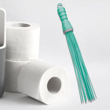 Plastic Hard Bristle Broom for Bathroom Floor Cleaning – Wet & Dry Scrubbing - justgrabit.in | Just Grab It