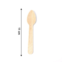 110mm Wooden Tea Spoon – 30 Pcs Pack - justgrabit.in | Just Grab It