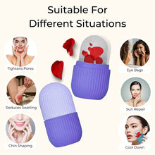 Beauty Ice Roller for Face Massager & Eye Reusable Face Rollers Facial Roller Box - justgrabit.in | Just Grab It