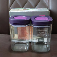 Supermom Airtight Kitchen Storage Containers (2 Pc Set / 1200ml) - Justgrabit Inc.