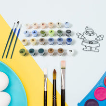Paint by Number Kits 2 Set 19 Number Color, 6 paint brushes (2 Set) - justgrabit.in | Just Grab It