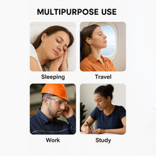 Soft Foam Noise - Cancelling Earplugs 4 pairs - justgrabit.in | Just Grab It