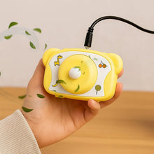 Cute Bear - Shaped Mini Rechargeable Fan (1 Pc) - Justgrabit Inc.