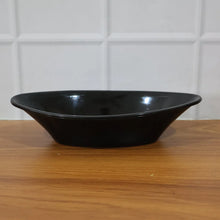 Plastic Marin Serving Bowl – Elegant Oval Deep Bowl (1 Pc / Balck) - justgrabit.in | Just Grab It