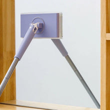 Automatic Cloth Changing Mini Mop with Push Pull Cloth Changing Handle (1 Pc) - justgrabit.in | Just Grab It